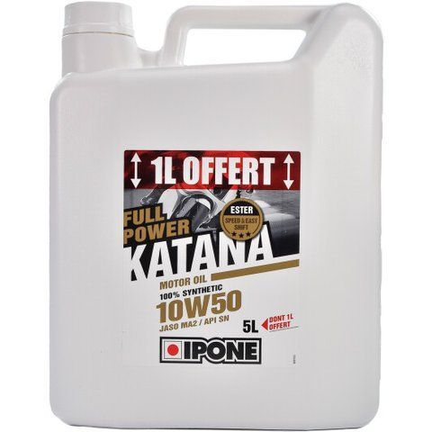 Ipone Full Power Katana 10W-50, 5 л (800011) моторна олива 4T фото