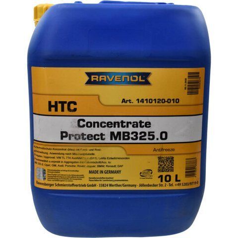 Ravenol HTC Protect MB325.0 G11 синій, 10 л концентрат антифризу фото