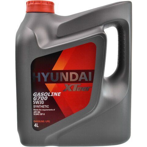 Hyundai XTeer Gasoline G700 5W-30 4 л, (1041135) моторна олива фото