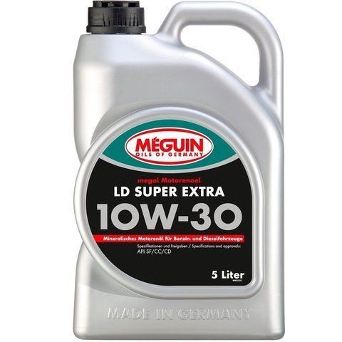 Meguin Motorenoel LD Super Extra 10W-30, 5 л (9620) моторное масло фото