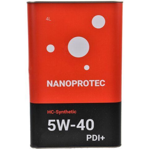 Nanoprotec PDI+ HC-Synthetic 5W-40 4 л, (NP2207504) моторное масло фото
