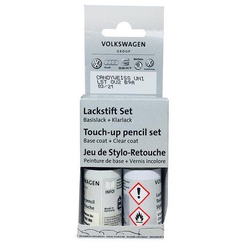 Набор для коррекции ЛКП кузова VAG Touch-up Pencil Set LST 0M2 A7T Серый фото