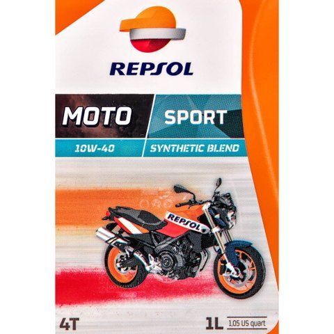Repsol Moto Sport 10W-40, 1 л (RP180N51) моторна олива 4T фото