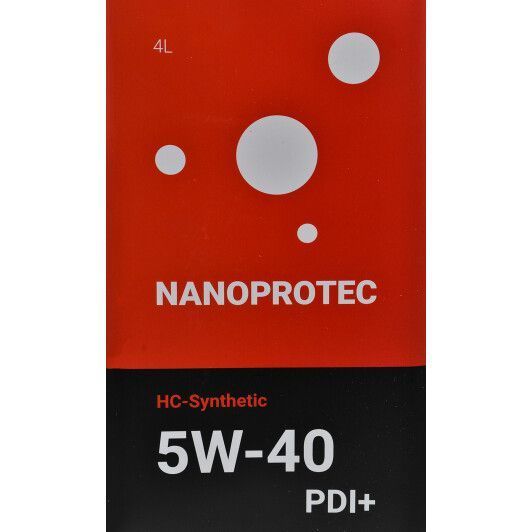Nanoprotec PDI+ HC-Synthetic 5W-40 4 л, (NP2207504) моторна олива фото