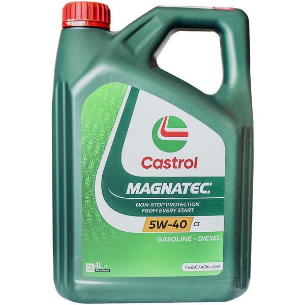 Castrol Magnatec C3 5W-40, 4 л (R1MAG54C4X4L) моторное масло фото