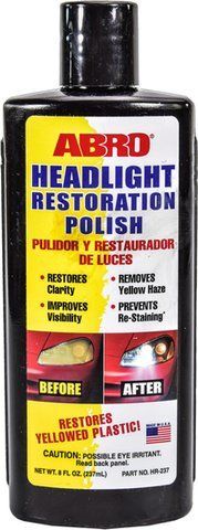 Полироль для фар ABRO Headlight Restoration Polish фото
