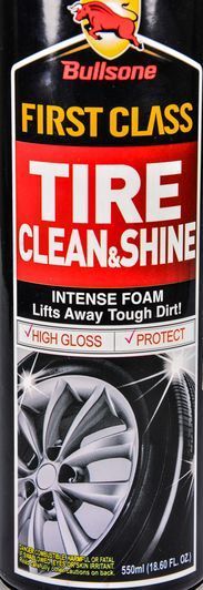 Чернитель шин Bullsone Tire Clean & Shine CLNS-13449-900 550 мл фото