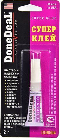 Клей DoneDeal Super Glue фото