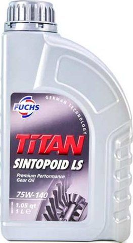 Fuchs Titan Sintopoid LS GL-5 75W-140, 1 л (600748593) трансмісійна олива фото