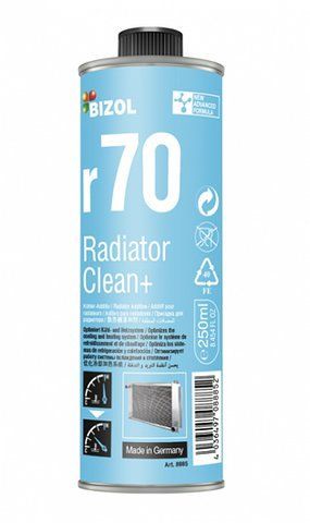 Bizol Radiator Clean+ r70, 0,25 л (B98885) промивка системи охолодження фото