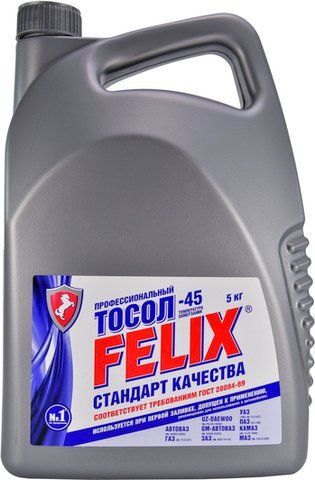Готовий антифриз Felix 45 синій -45 &deg;C фото