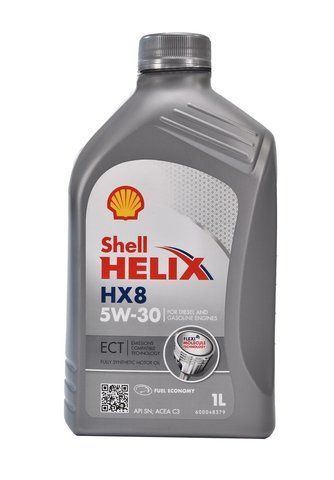 Shell Helix HX8 ECT 5W-30 1 л, (550048140) моторна олива фото