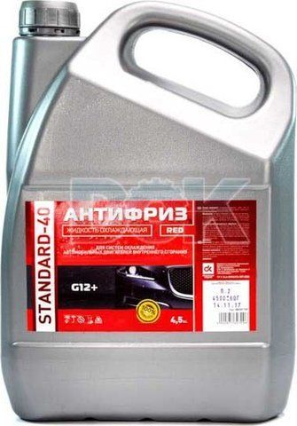Готовый антифриз Дорожная Карта Standart Long Life G12+ красный -30 &deg;C фото