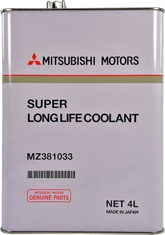 Mitsubishi Super Long Life Coolant зеленый, 4 л (mz381033) концентрат антифриза фото