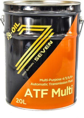S-Oil ATF Multi, 20 л (satfm20) синтетична трансмісійна олива фото