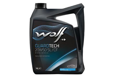 Wolf Guardtech 20W-50, 4 л (8300714) моторна олива фото