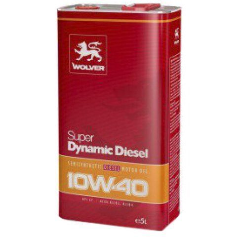 Wolver Super Dynamic Diesel 10W-40 5 л, моторное масло фото