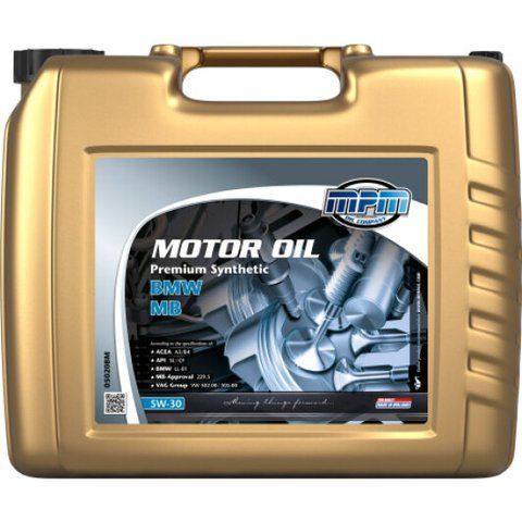 MPM Premium Synthetic BMW / MB 5W-30 20 л, (05020BM) моторное масло фото