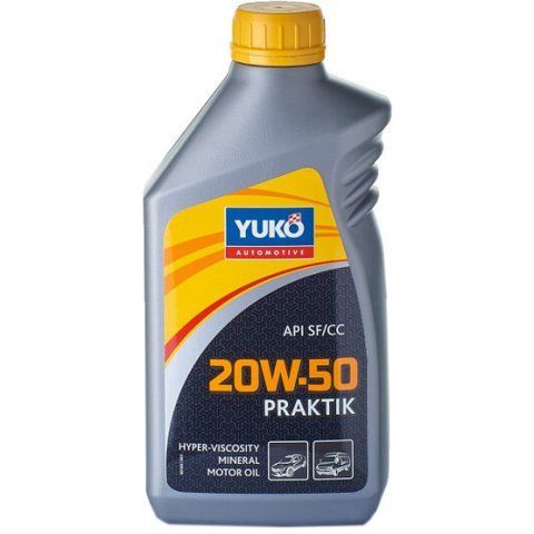 Yuko Praktik 20W-50 1 л, моторное масло фото