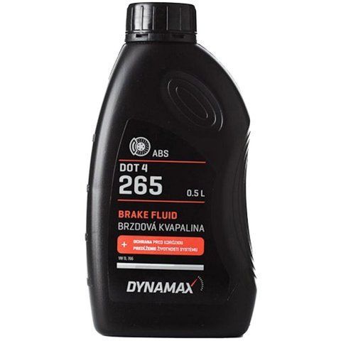 Dynamax 265 DOT 4 ABS, 0,5 л (501890) тормозная жидкость фото