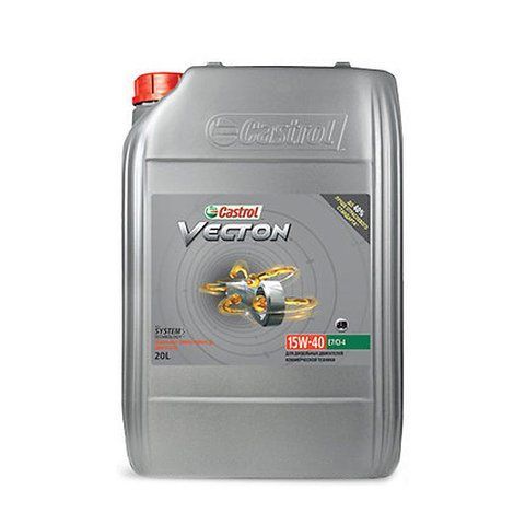 Castrol Vecton 15W-40 CI-4/E7, 20 л (15B9C5) моторное масло фото