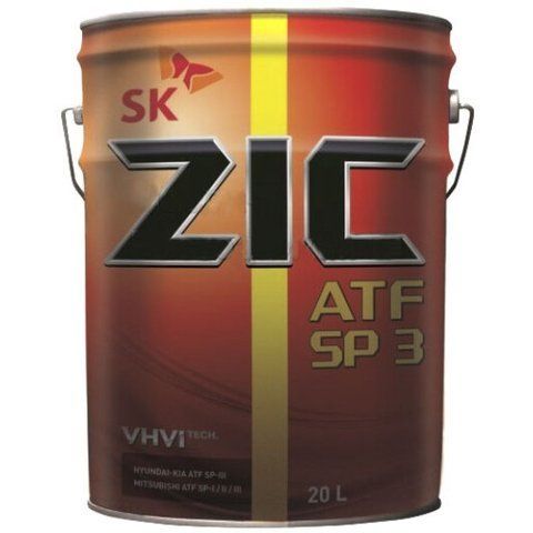 ZIC ATF SP 3, 20 л (192627) синтетическое трансмиссионное масло фото
