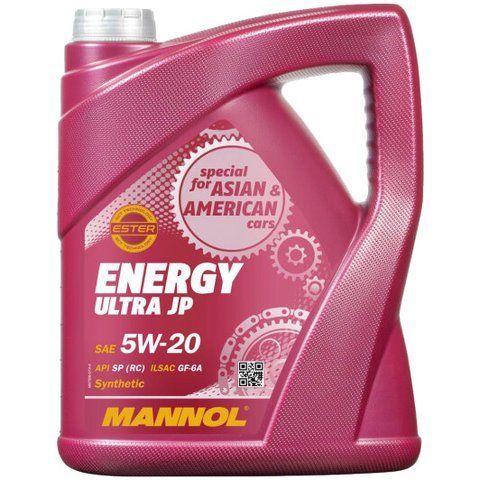 Mannol Energy Ultra JP 5W-20 5 л, (MN7906-5) моторна олива фото