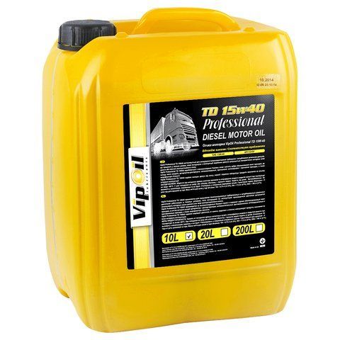 VipOil Professional TD 15W-40 CD/SF, 10 л (0162850) моторна олива фото