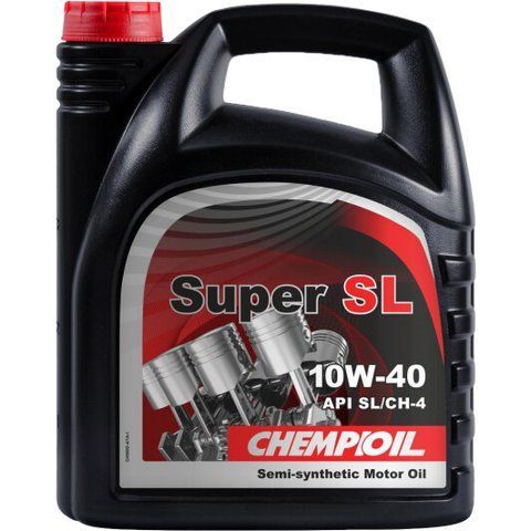 Chempioil Super SL 10W-40 4 л, (CH9502-4) моторна олива фото