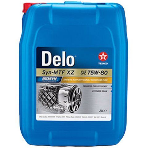 Texaco Delo Syn-MTF XZ 75W-80, 20 л (804130HOE) синтетична трансмісійна олива фото