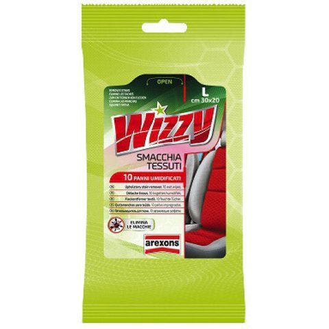 Серветки Arexons Wizzy Upholstery Stain Remover 1939 нетканий матеріал 200x295 мм 10 шт фото