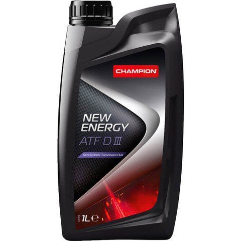 Champion New Energy ATF D III, 1 л (8205507) полусинтетическое трансмиссионное масло фото