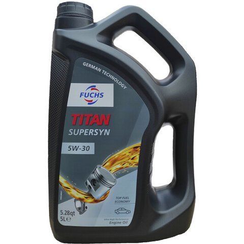 Fuchs Titan Supersyn 5W-30, 5 л (602007490) моторное масло фото