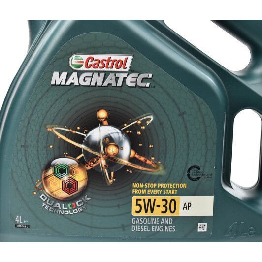 Castrol Magnatec AP 5W-30 4 л, (CASMAGN5W30AP4L) моторное масло фото