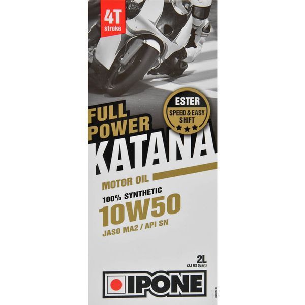 Ipone Full Power Katana 10W-50, 2 л (800009) моторное масло 4T фото