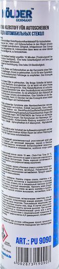 Клей Molder Polyuretan Klebstoff Fur Autoscheiben фото