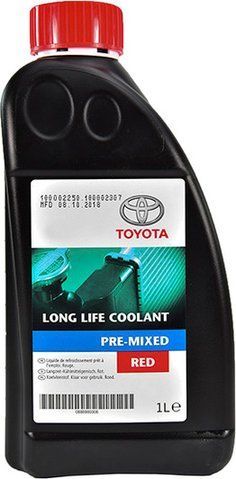 Готовый антифриз Toyota Long Life Coolant красный -37 &deg;C фото