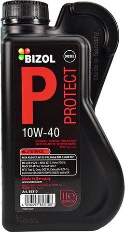 Bizol Protect 10W-40 1 л, (85310) моторное масло фото
