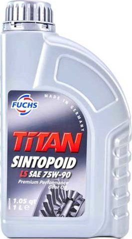 Fuchs Titan Sintopoid LS GL-4 GL-5 GL-5 LS 75W-90, 1 л (600746551) трансмісійна олива фото
