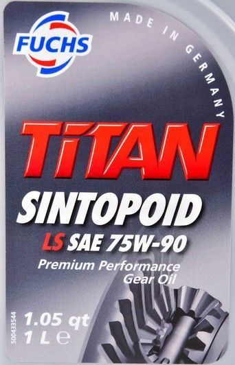 Fuchs Titan Sintopoid LS GL-4 GL-5 GL-5 LS 75W-90, 1 л (600746551) трансмиссионное масло фото