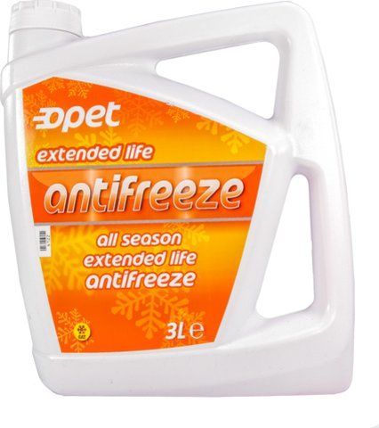 Opet Extended Life G12+ оранжевый, 3 л (601357862) концентрат антифриза фото
