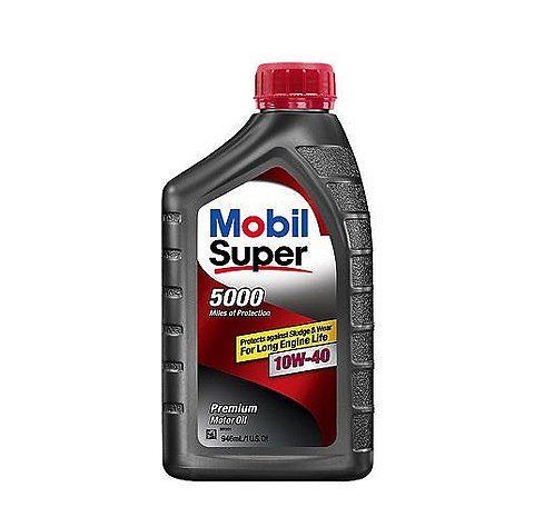 Mobil Super 5000 10W-40 0,946 л, (98LM11) моторное масло фото