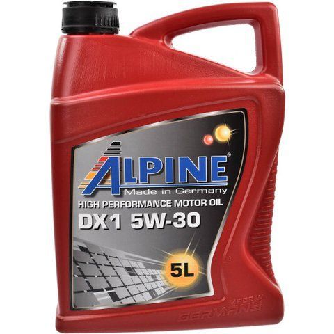 Alpine DX1 5W-30 5 л, (0101662) моторна олива фото