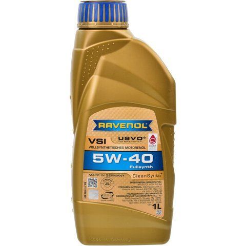 Ravenol VSI 5W-40 1 л, (11111301) моторное масло фото
