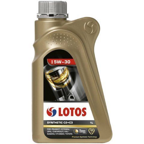 LOTOS Synthetic C2+C3 5W-30 1 л, моторна олива фото