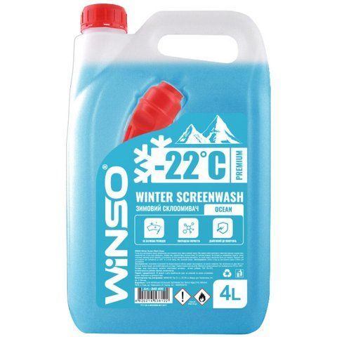 Winso Winter Screenwash зимний -22 &deg;С океан, 4 л (840400) омыватель стекла фото