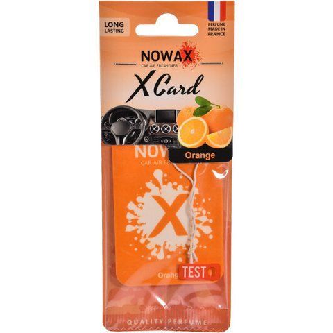 Nowax X Card Orange, 12 г (NX07535) ароматизатор фото