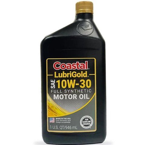 Coastal LubriGold Full Synthetic 10W-30, 0,946 л (402155) моторна олива фото
