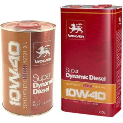 Wolver Super Dynamic Diesel 10W-40 1 л, моторное масло фото
