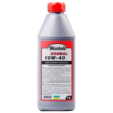 Wantoil Normal 10W-40, 1 л (9530) моторна олива фото